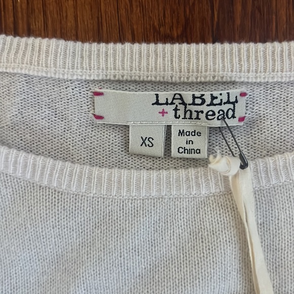 Label and Thread Skull Crewneck - Picture 2 of 3